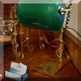 DL30. Banker's lamp.
